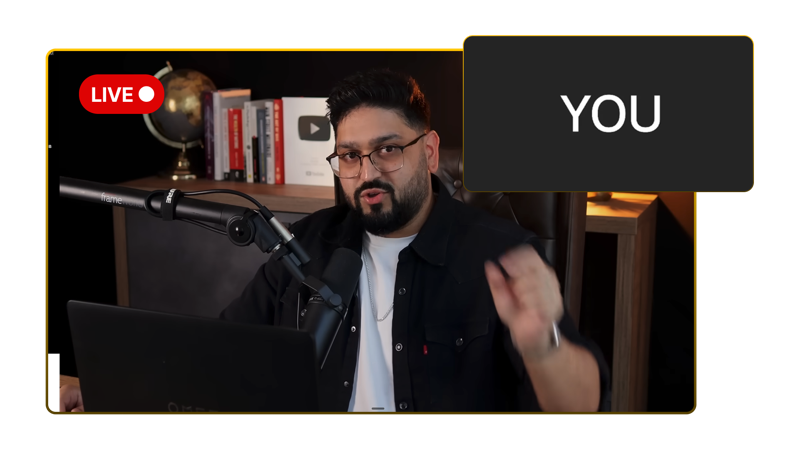 Live 1-on-1 call with Ali